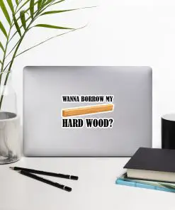 hard wood – Bubble-free stickers