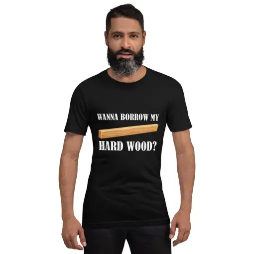 unisex staple t-shirt black front
