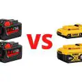 DeWalt 20v vs Milwaukee 18v Batteries Comparison