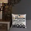 wood Pillow