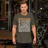 unisex staple woodworking t-shirt army front