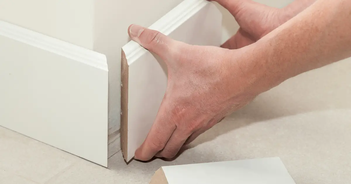 How To Cut Baseboard Corners with Miter Saw