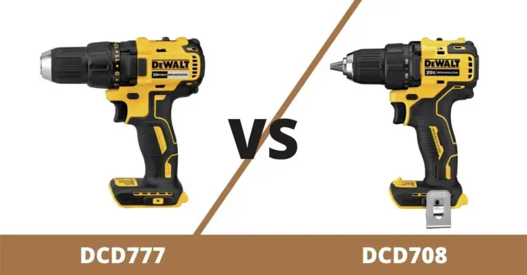 DCD777 vs DCD708