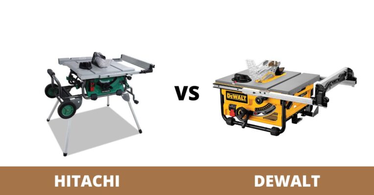 Hitachi vs DeWalt Table Saw